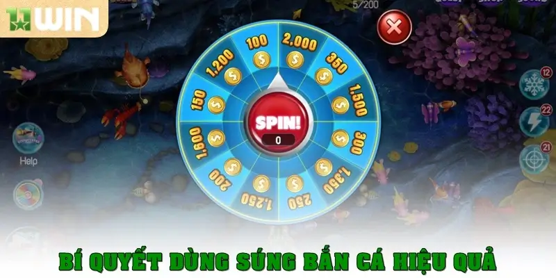 Bí quyết dùng súng bắn cá hiệu quả