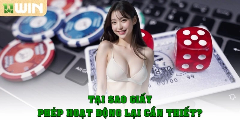 Tại sao giấy phép hoạt động lại cần thiết đến vậy?
