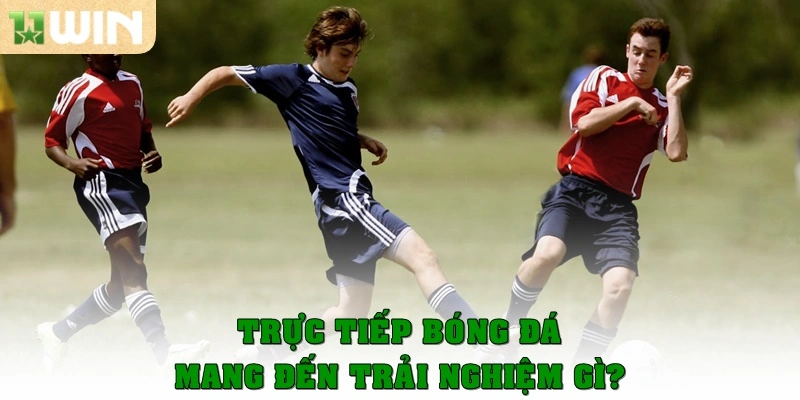 Trực tiếp bóng đá mang đến trải nghiệm gì? 